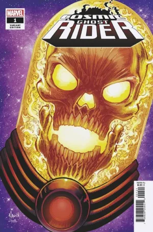 Cosmic Ghost Rider #1 Nauck Headshot Var