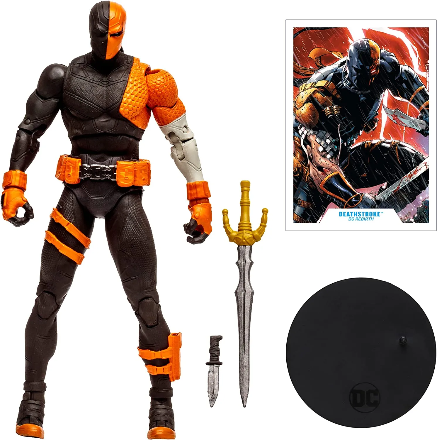 DC Multiverse Deathstroke (DC Rebirth) 7" Inch Scale Action Figure - McFarlane Toys