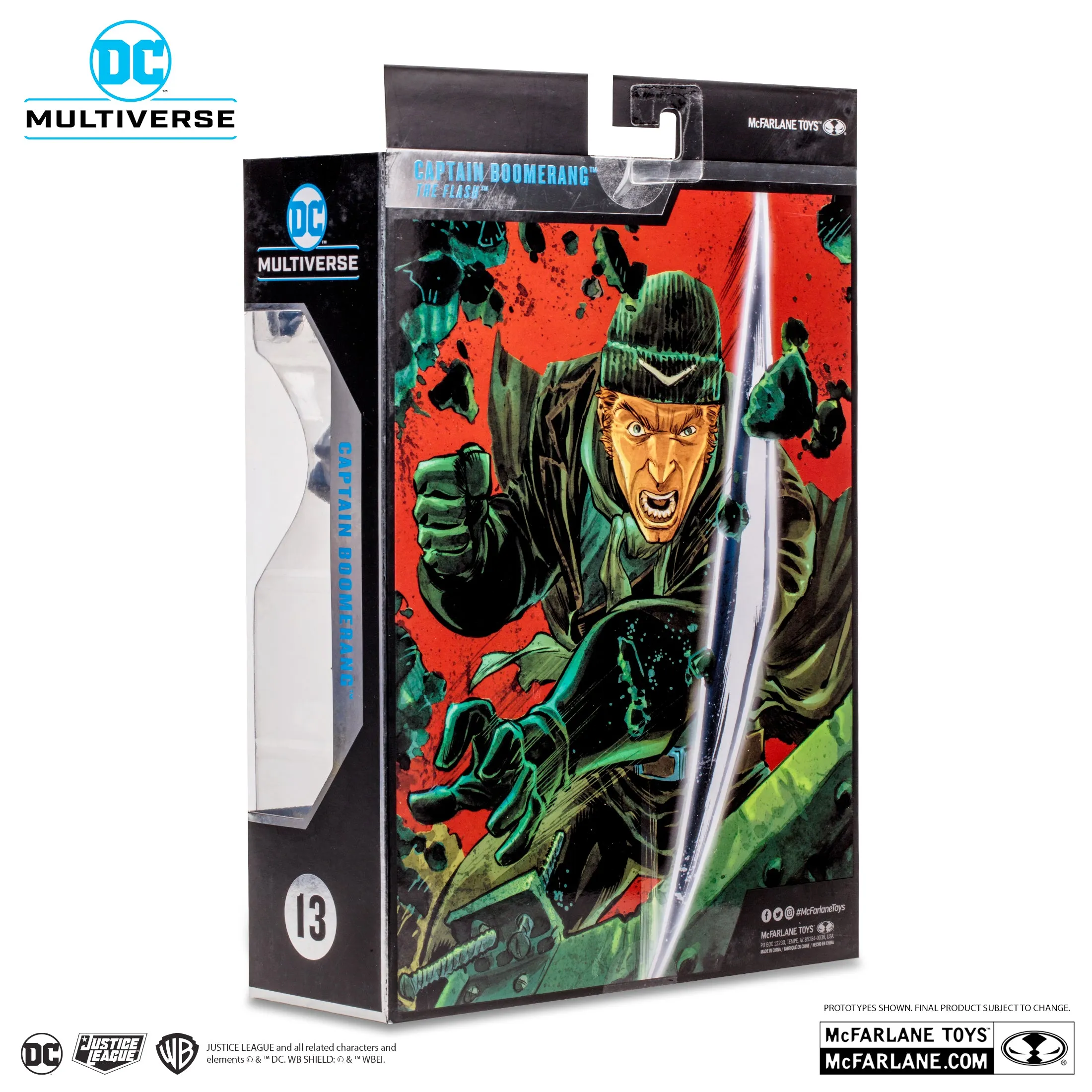 DC Multiverse McFarlane Collector Edition #13 - Captain Boomerang (The Flash) Action Figure (17167)