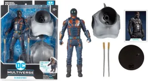 DC Multiverse Suicide Squad Movie Bloodsport (Build a Figure King Shark) 7" Inch Action Figure - McFarlane Toys