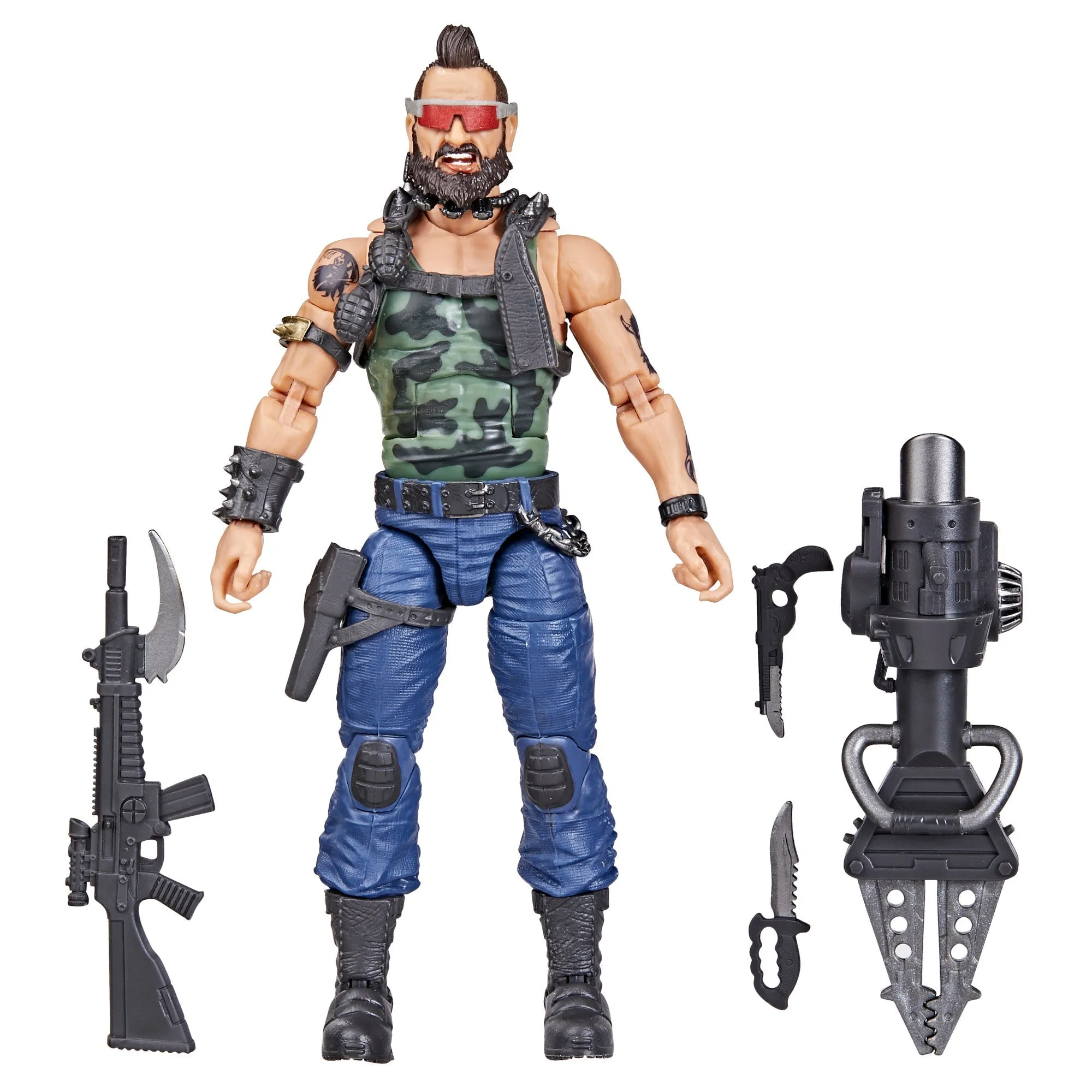 G.I. Joe Classified Series Dreadnok Ripper Figure, 102