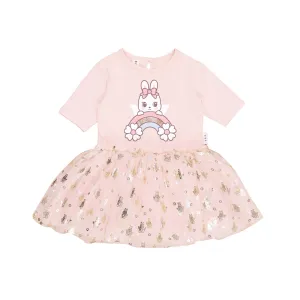 Huxbaby Fairy Bunny Ballet Dress - Pink Pearl