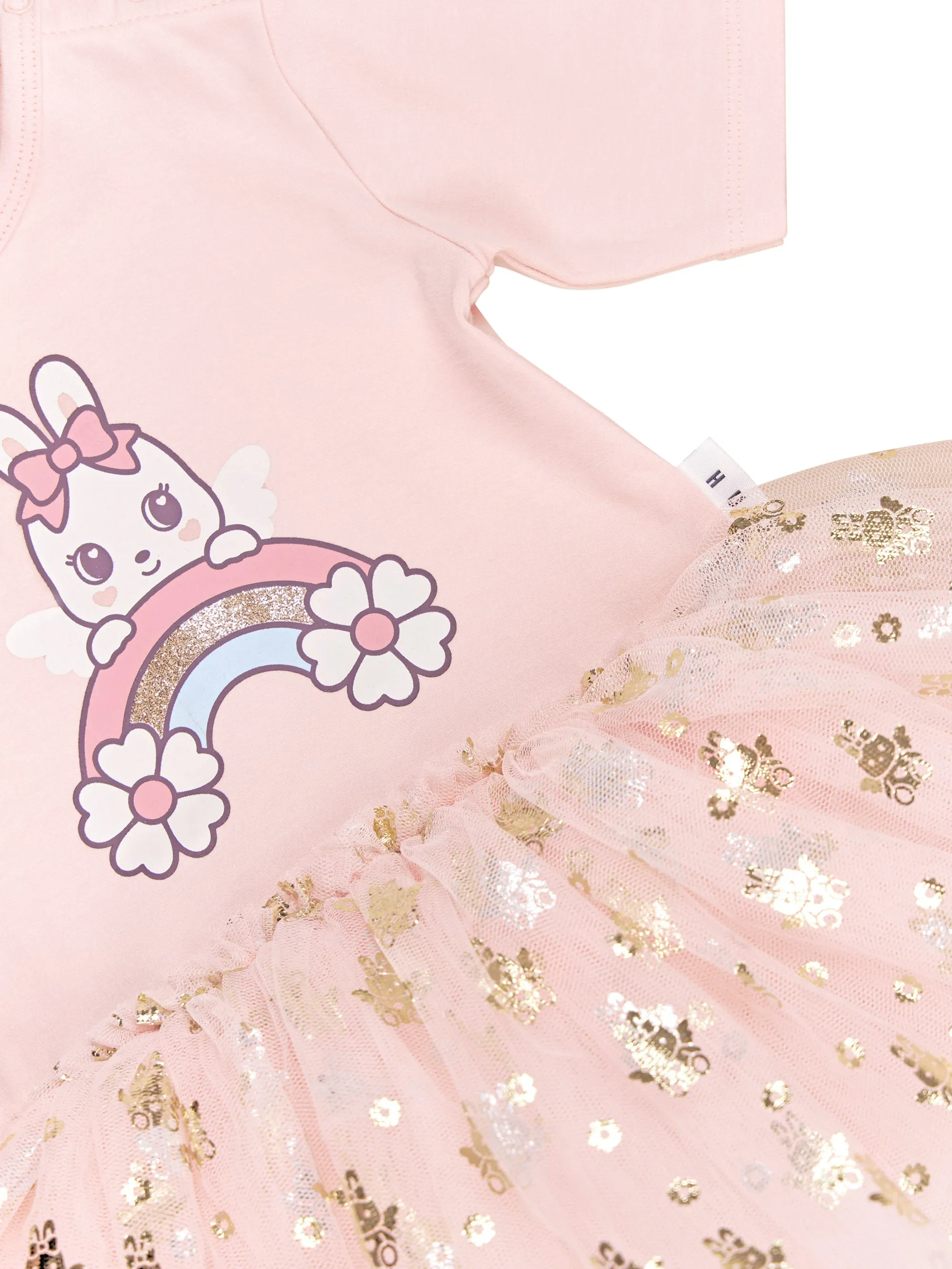 Huxbaby Fairy Bunny Ballet Dress - Pink Pearl