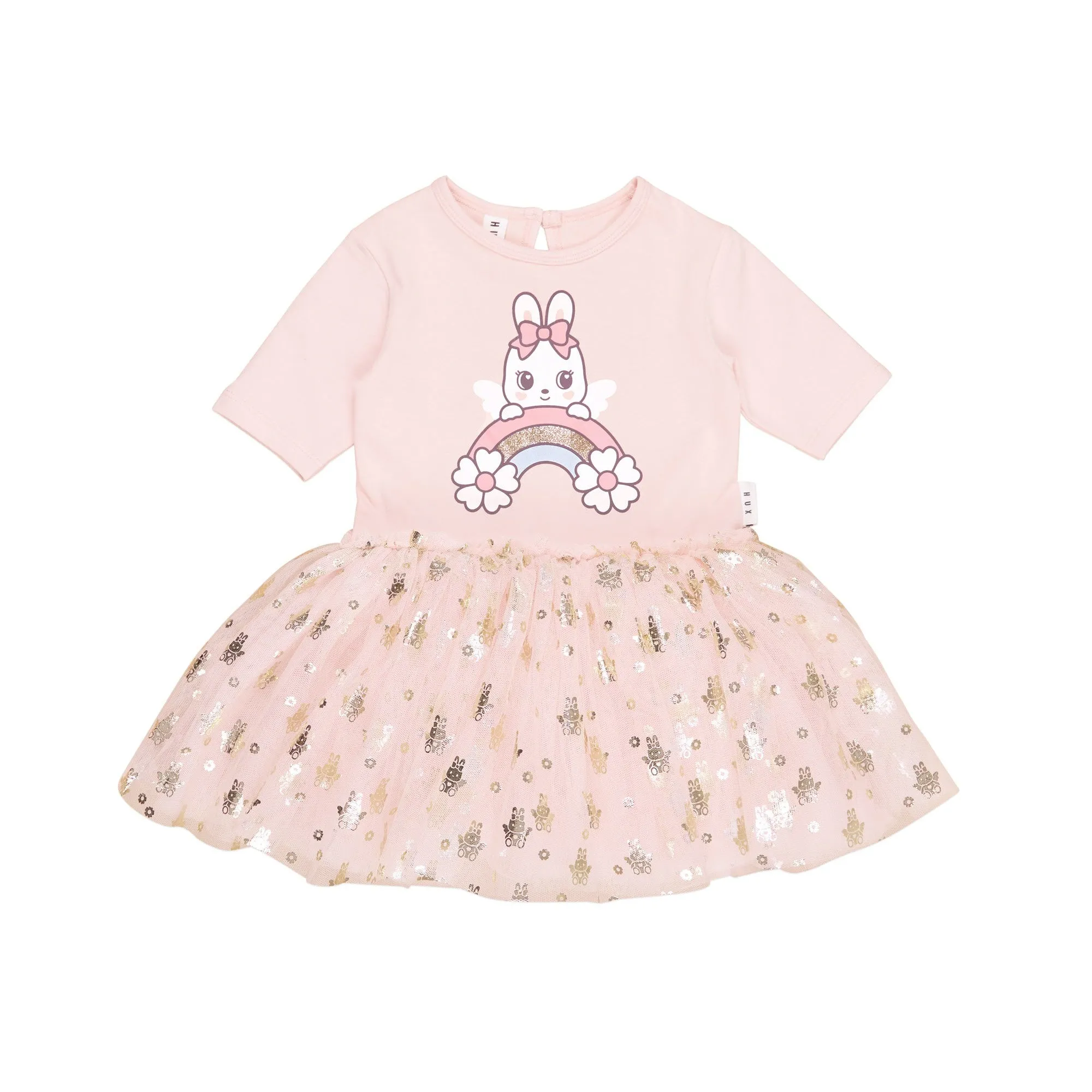 Huxbaby Fairy Bunny Ballet Dress - Pink Pearl