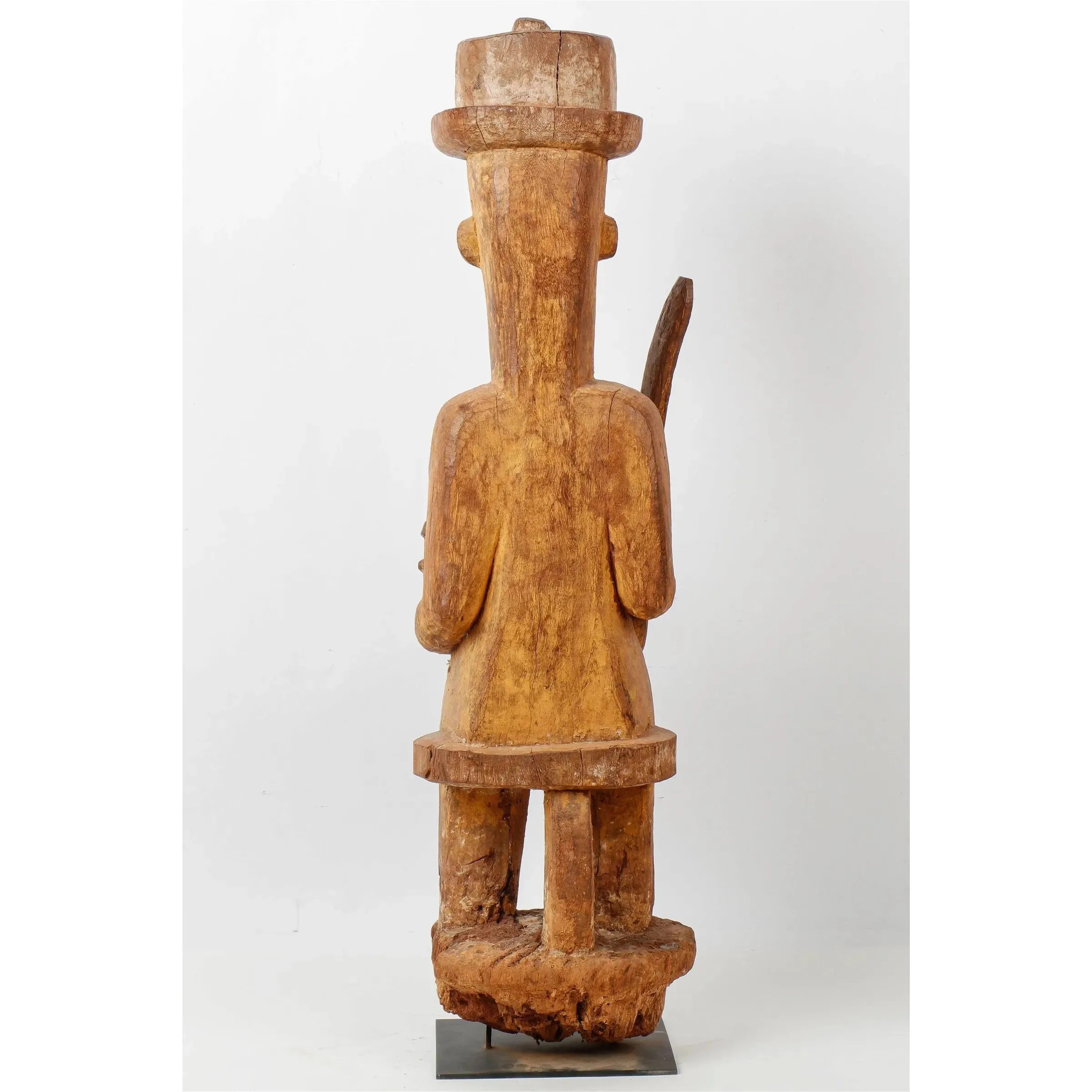 Igbo Magnificently Large Ikenga Warrior Figure, Nigeria #301 PROVENANCE