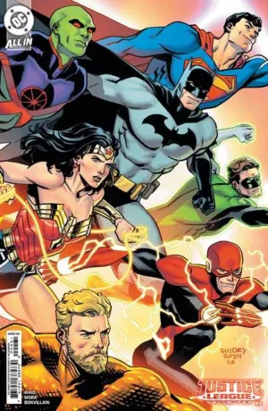 Justice League Unlimited #4 Cover G 1 in 50 Ratio Variant Gavin Guidry Card Stock