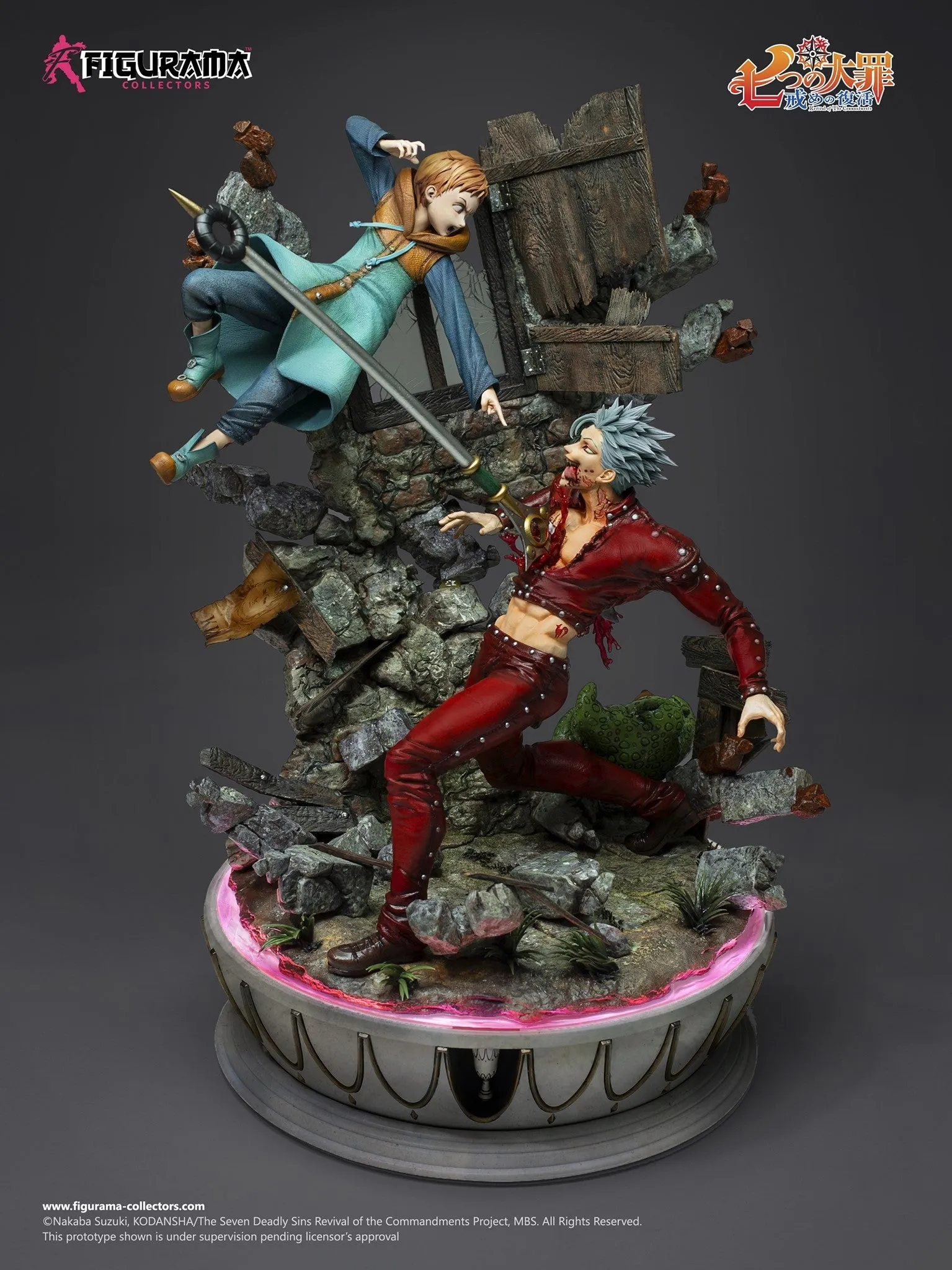 [Pre-Order] Figurama Collectors - SEVEN DEADLY SINS: BAN VS KING STATUE