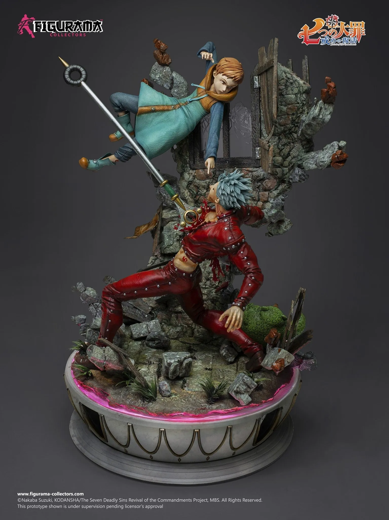 [Pre-Order] Figurama Collectors - SEVEN DEADLY SINS: BAN VS KING STATUE