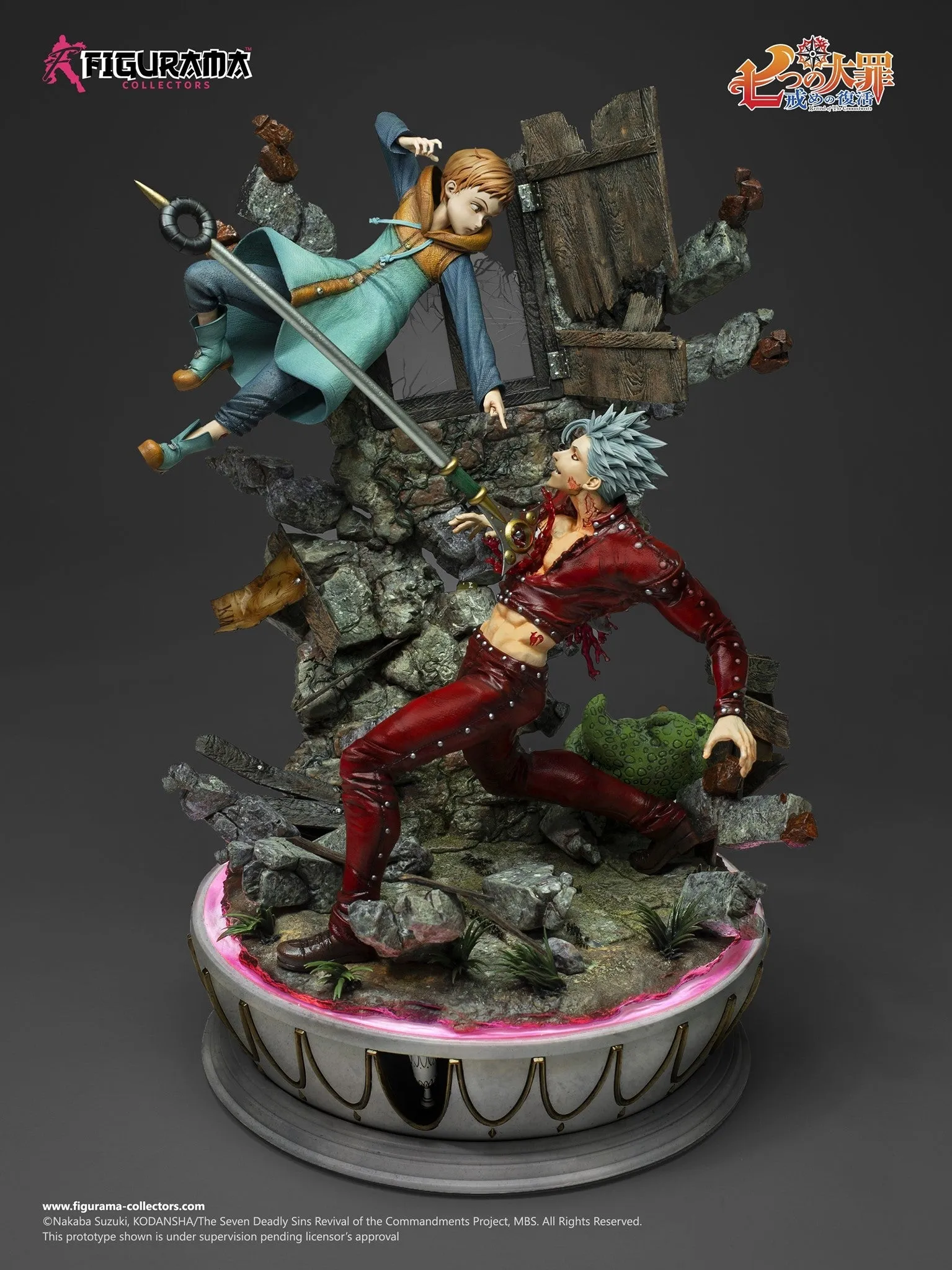 [Pre-Order] Figurama Collectors - SEVEN DEADLY SINS: BAN VS KING STATUE