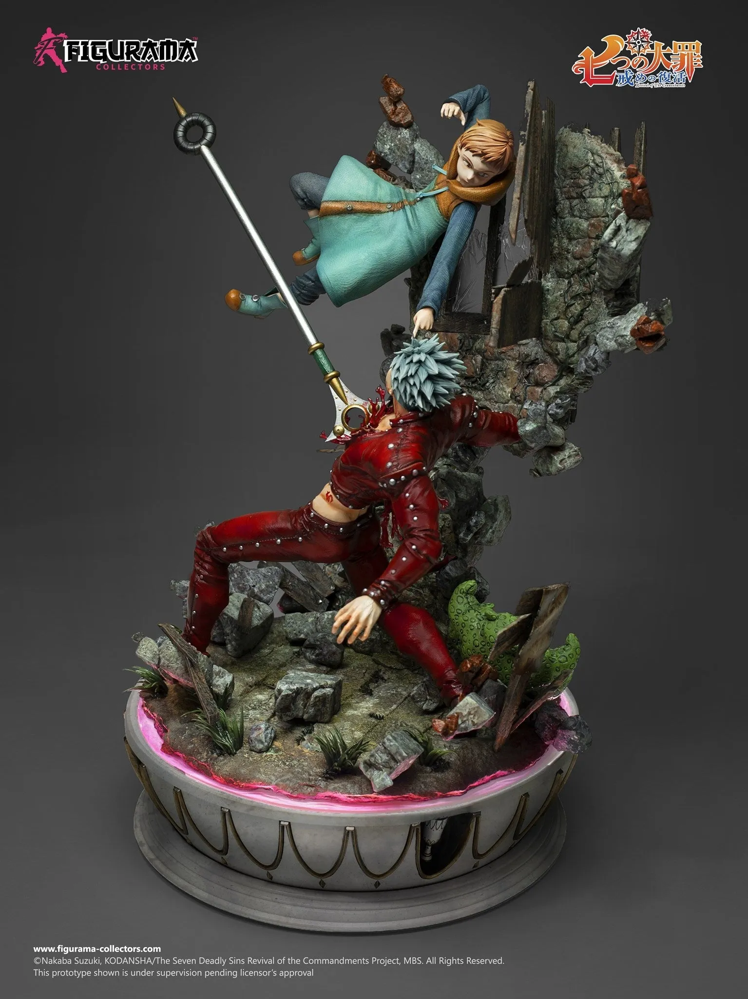 [Pre-Order] Figurama Collectors - SEVEN DEADLY SINS: BAN VS KING STATUE