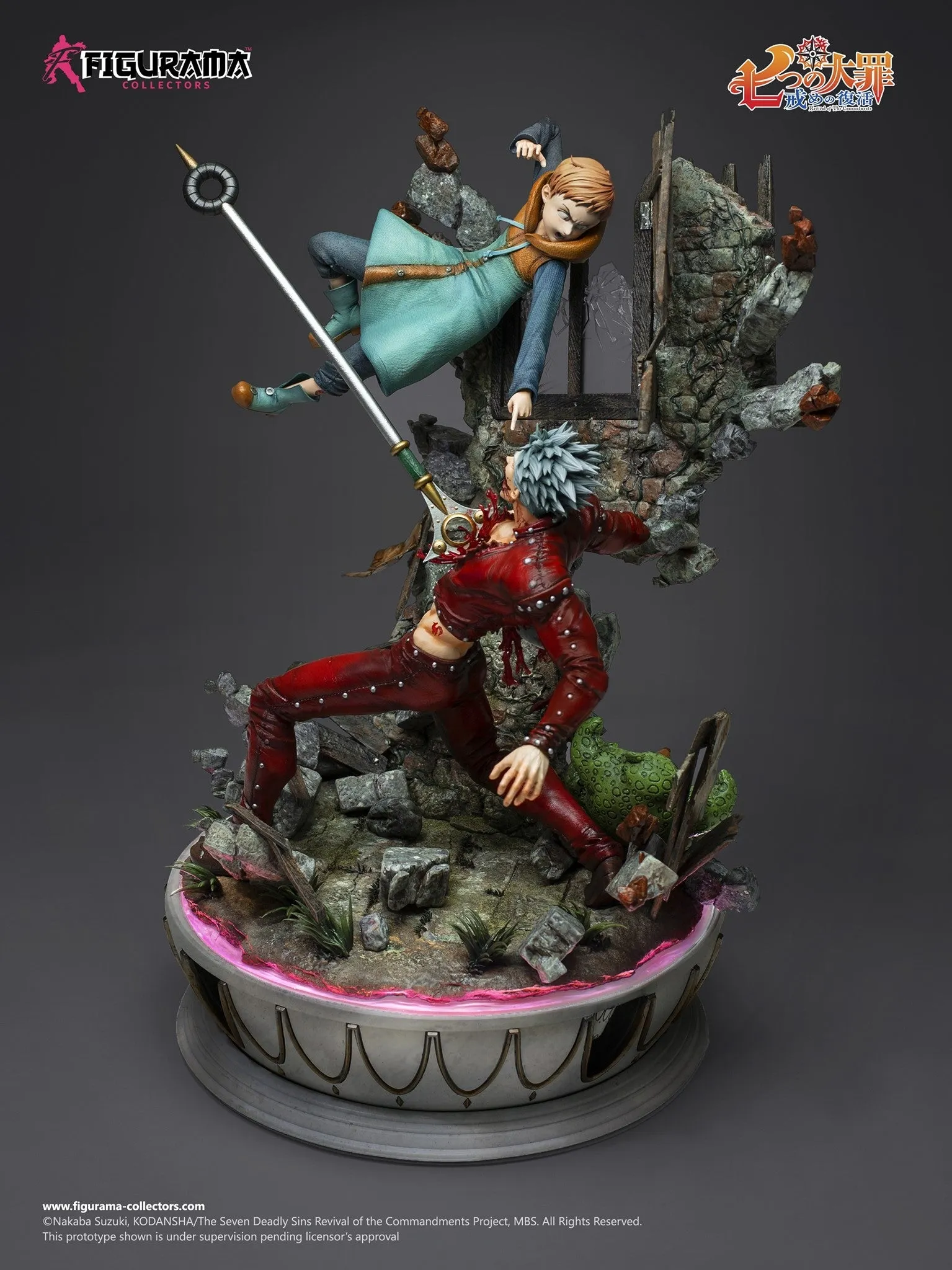 [Pre-Order] Figurama Collectors - SEVEN DEADLY SINS: BAN VS KING STATUE