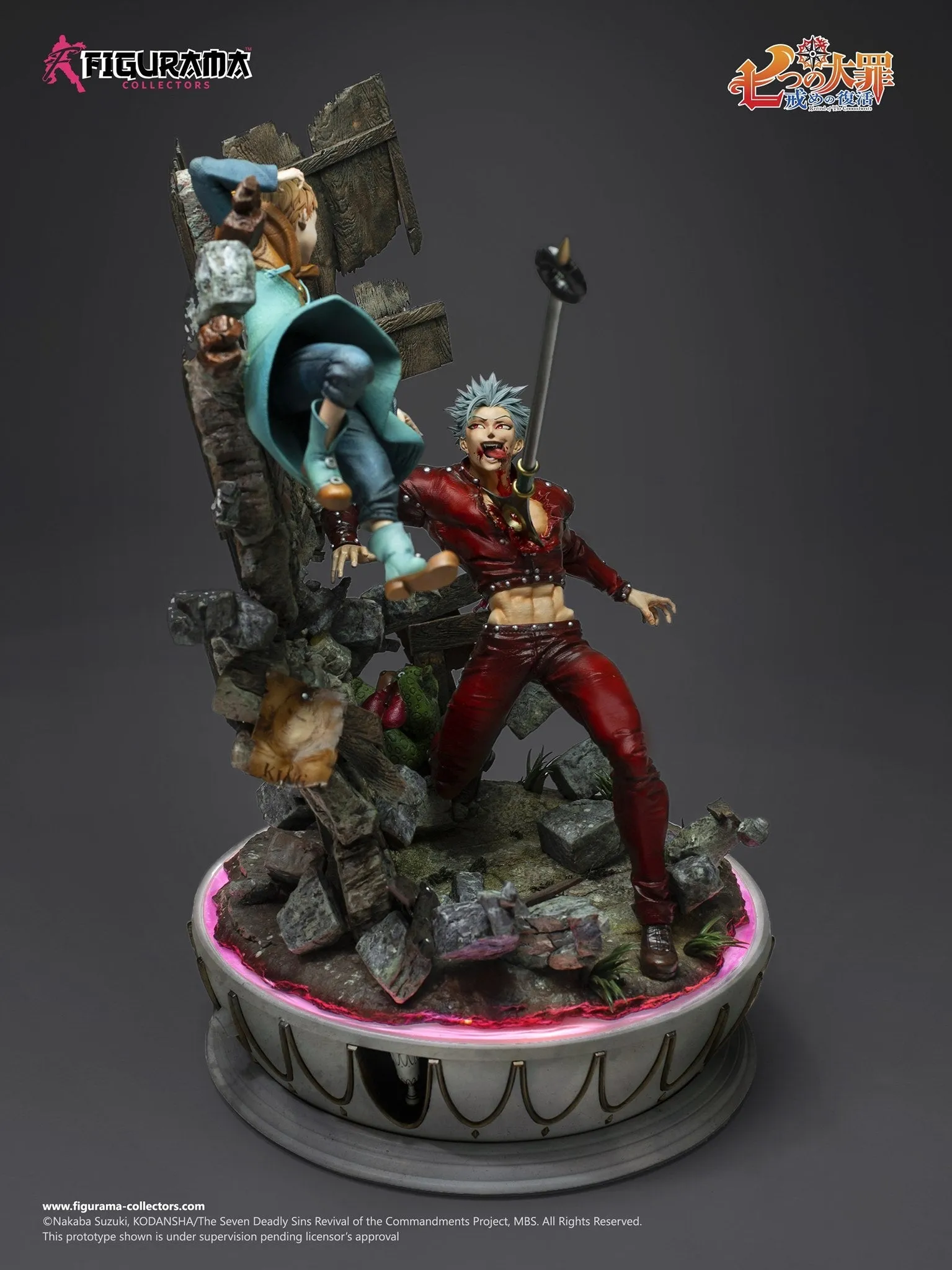 [Pre-Order] Figurama Collectors - SEVEN DEADLY SINS: BAN VS KING STATUE