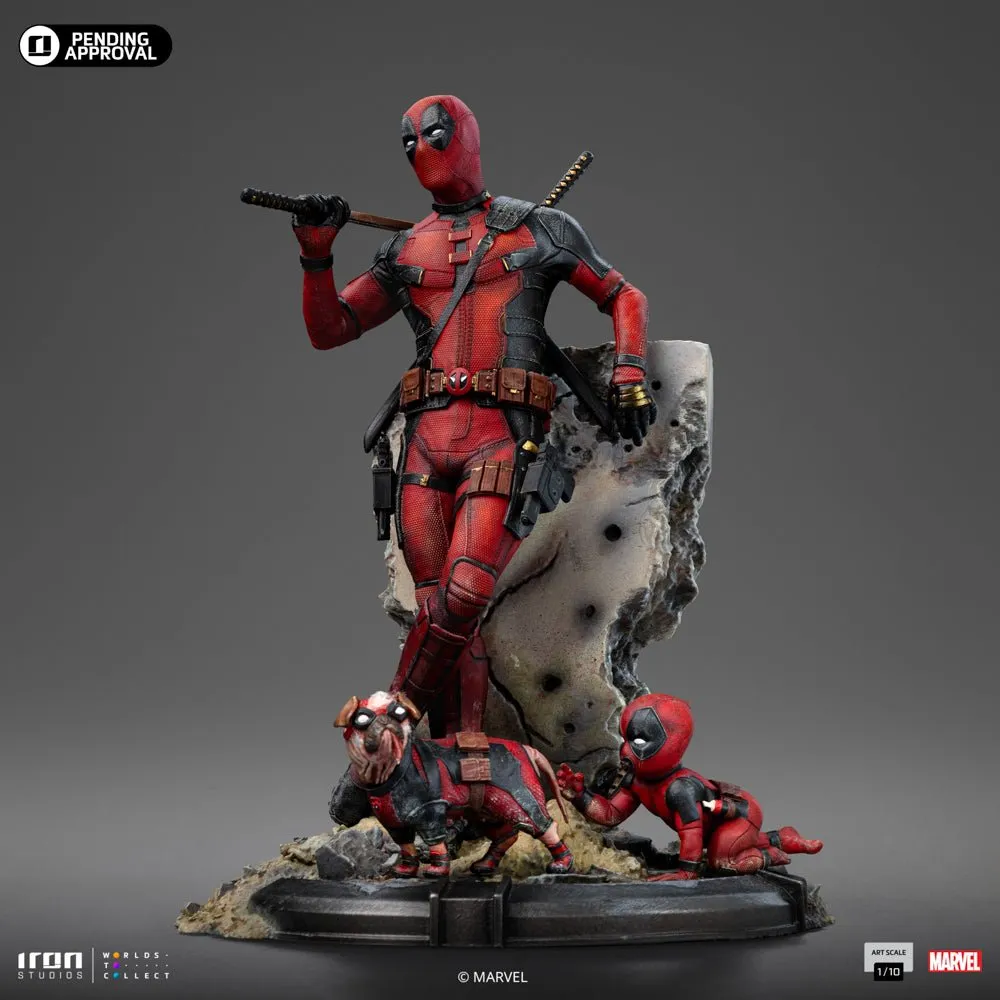 PRE-ORDER: Iron Studios Marvel Studios Deadpool & Wolverine: Deadpool Art Scale 1/10 Statue