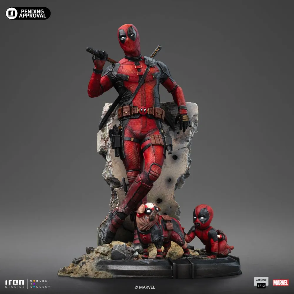 PRE-ORDER: Iron Studios Marvel Studios Deadpool & Wolverine: Deadpool Art Scale 1/10 Statue