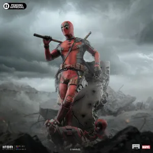 PRE-ORDER: Iron Studios Marvel Studios Deadpool & Wolverine: Deadpool Art Scale 1/10 Statue