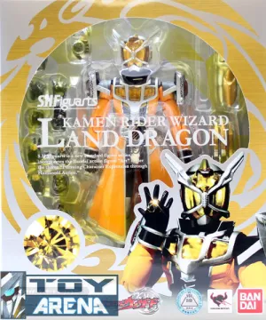 S.H. Figuarts Masked Kamen Rider Wizard Land Dragon Bandai Exclusive Action Figure