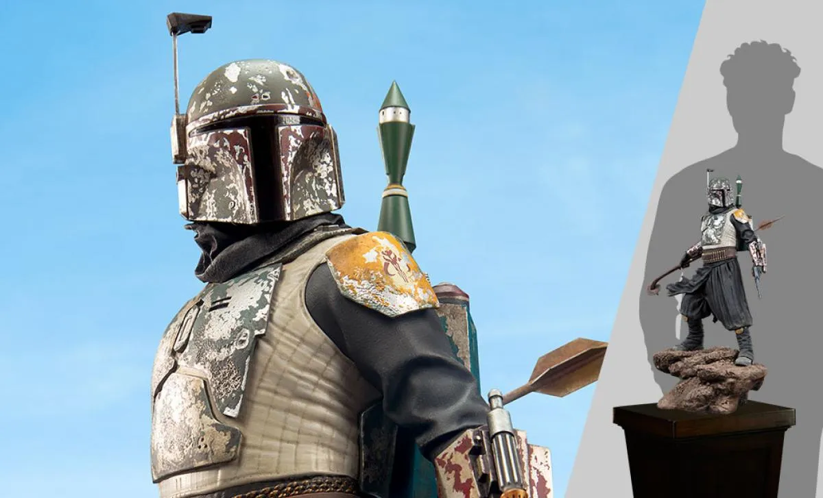 Sidehsow Collectibles Star Wars: The Mandalorian Boba Fett Premium Format Figure