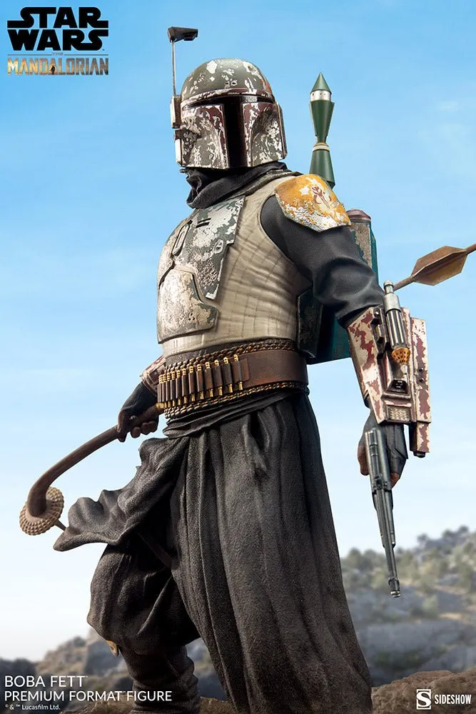 Sidehsow Collectibles Star Wars: The Mandalorian Boba Fett Premium Format Figure