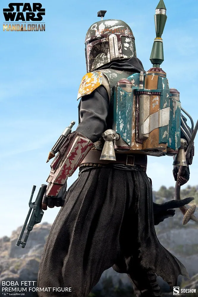 Sidehsow Collectibles Star Wars: The Mandalorian Boba Fett Premium Format Figure