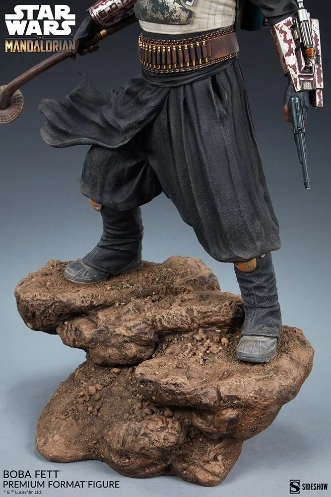 Sidehsow Collectibles Star Wars: The Mandalorian Boba Fett Premium Format Figure