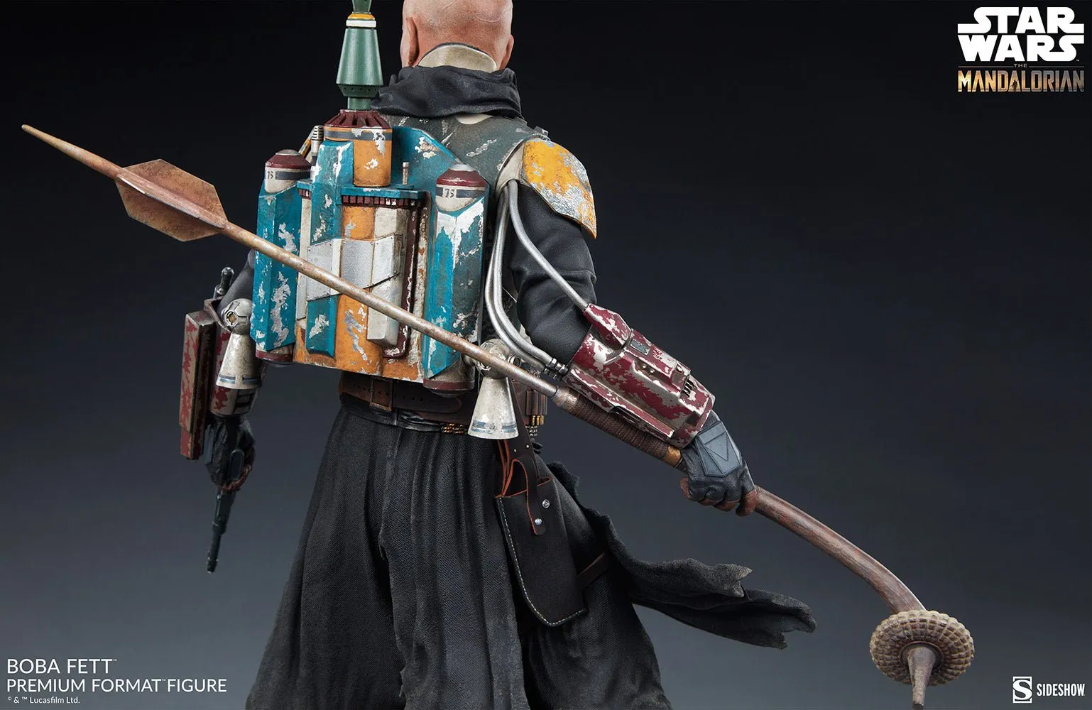 Sidehsow Collectibles Star Wars: The Mandalorian Boba Fett Premium Format Figure