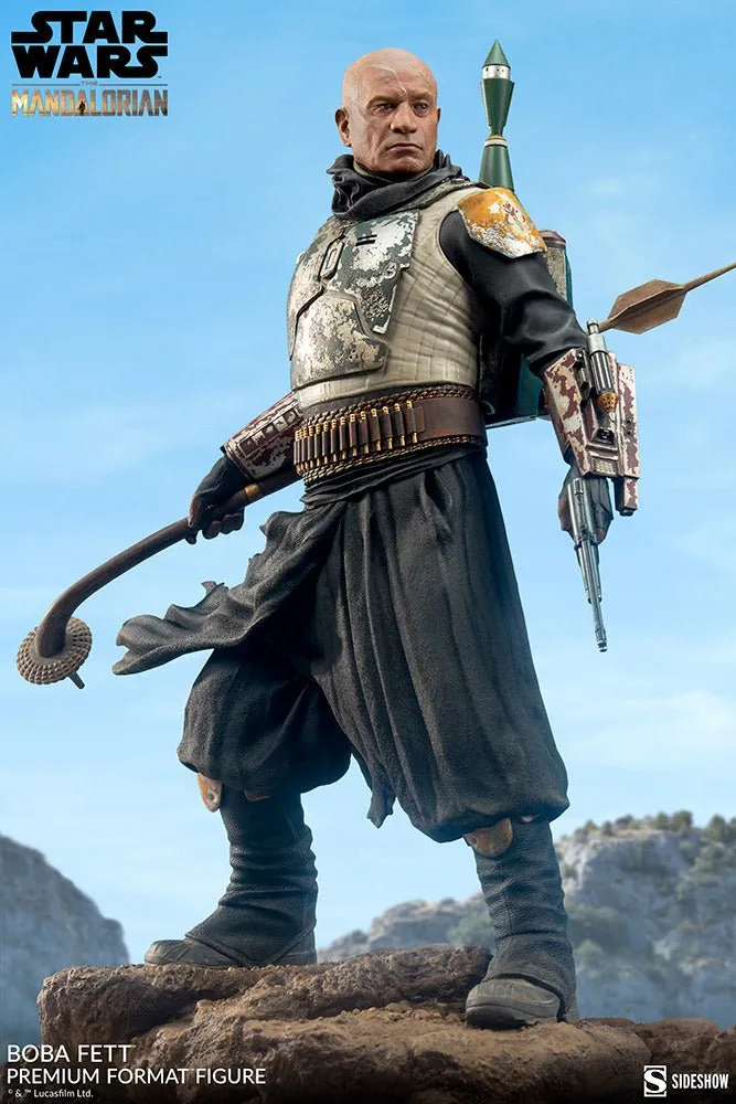 Sidehsow Collectibles Star Wars: The Mandalorian Boba Fett Premium Format Figure