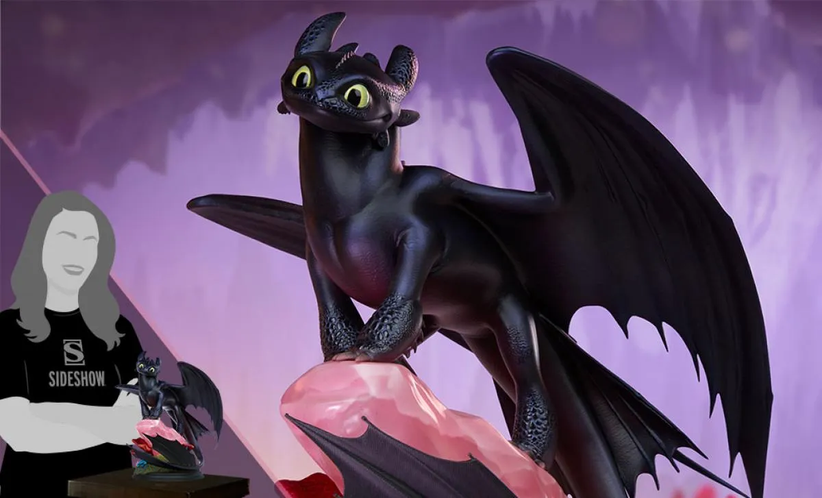 Sideshow Collectibles How to Train Your Dragon Toothless Statue