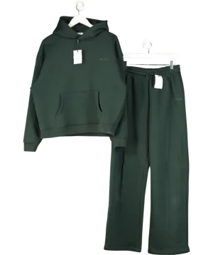Six Stories Green Relaxed Hoodie And Relaxed Sweatpants UK M