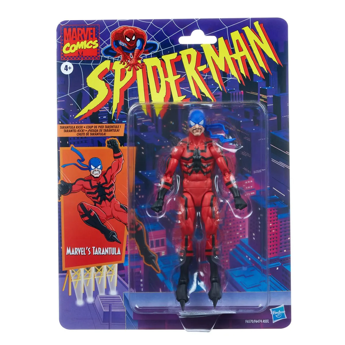 Spider-Man Retro Marvel Legends Tarantula 6-Inch Action Figure