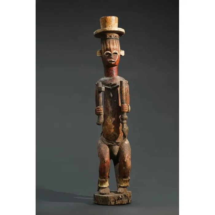Urhobo Edjo Warrior Ikenga Statue #765