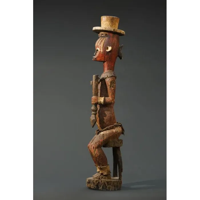 Urhobo Edjo Warrior Ikenga Statue #765
