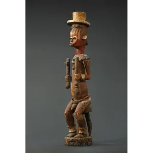 Urhobo Edjo Warrior Ikenga Statue #765