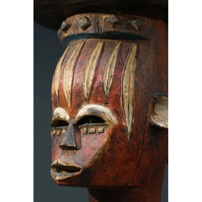 Urhobo Edjo Warrior Ikenga Statue #765