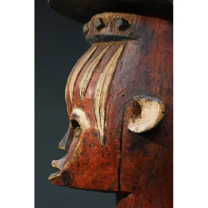 Urhobo Edjo Warrior Ikenga Statue #765