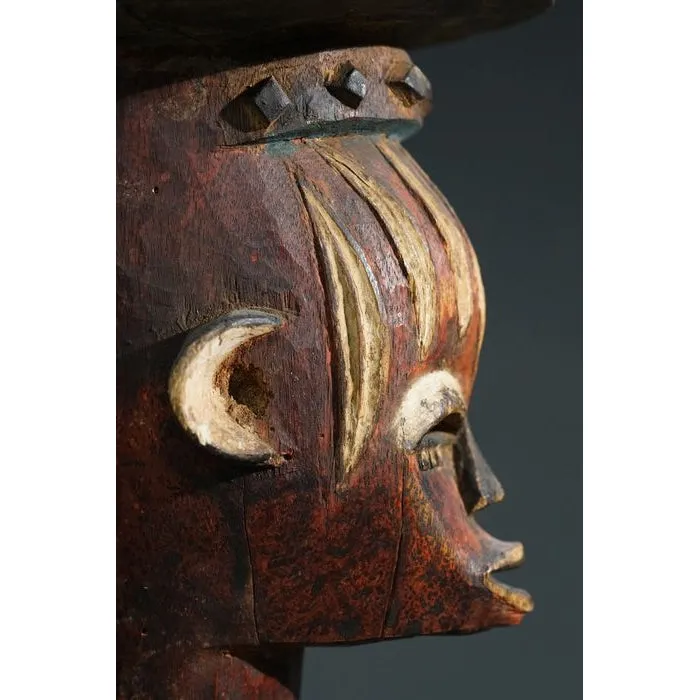 Urhobo Edjo Warrior Ikenga Statue #765